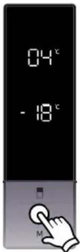 SVAN SVF1885NFDX - Freezer temperature settings - 1