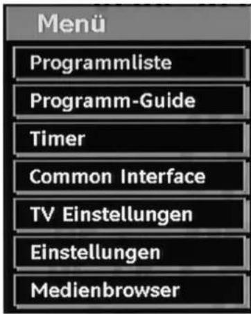 Tevion P15017 (MD 30373) - DTV-Menüsystem - 1