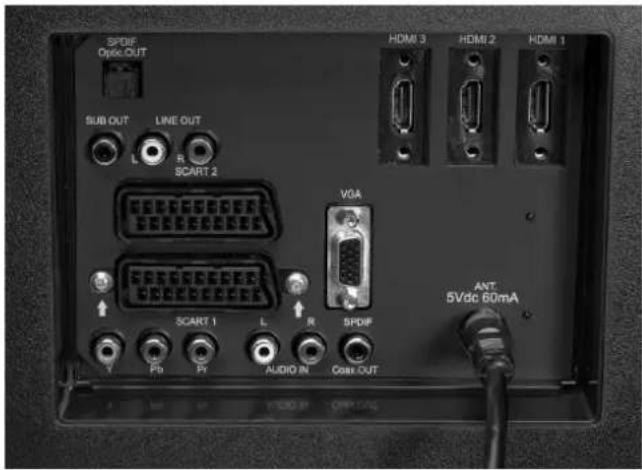 Tevion P15017 (MD 30373) - Antenne anschließen - 1