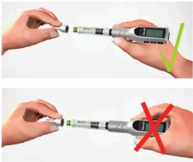 Pendiq Intelligent Insulin Pen - Manueller Injektionsmodus - 1