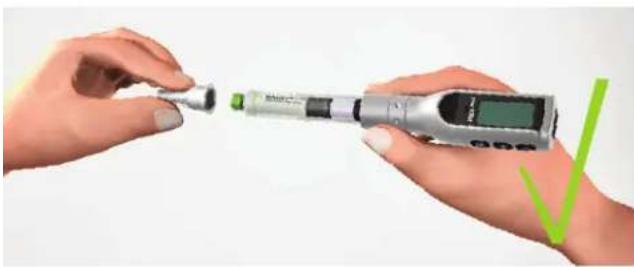 Pendiq Intelligent Insulin Pen - Manueller Injektionsmodus - 1