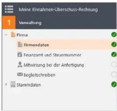 Wiso steuer:Sparbuch 2020 - Einnahmen-Überschuss-Rechnung - 1