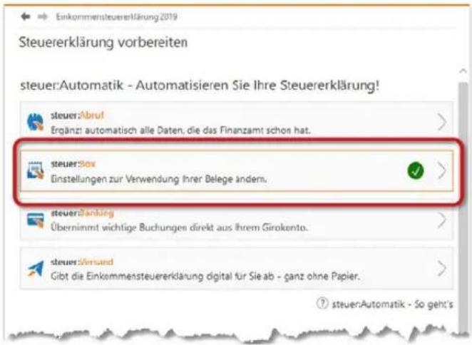 Wiso steuer:Sparbuch 2020 - Steuererklärung vorbereiten - 2