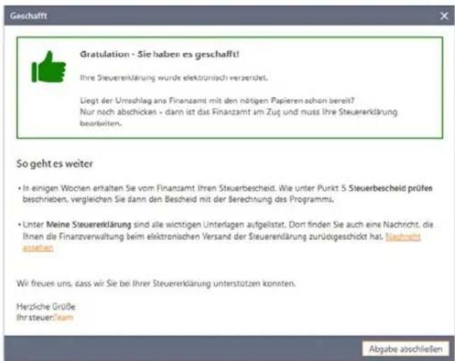 Wiso steuer:Sparbuch 2020 - Die Abgabe der Steuererklärung - 2