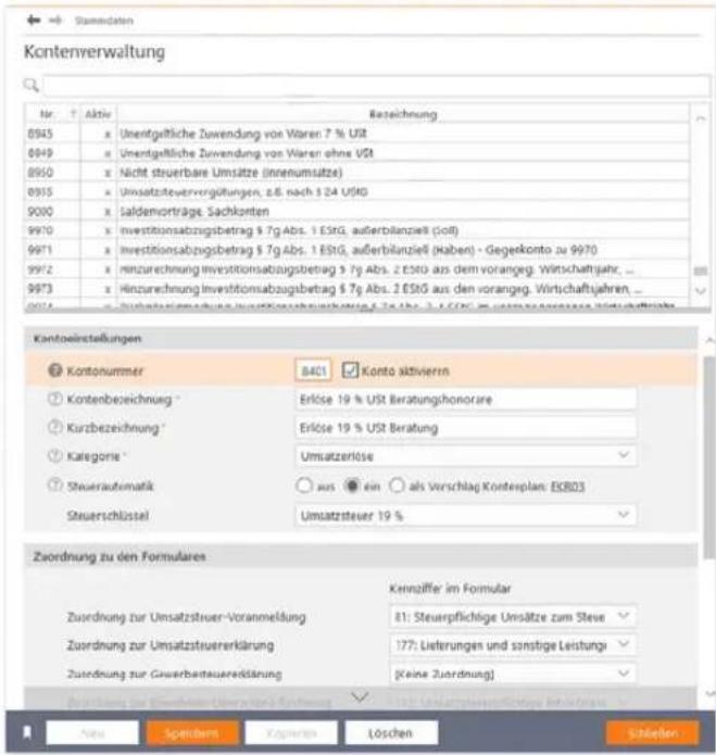 Wiso steuer:Sparbuch 2020 - So passen sie den Kontenrahmen an - 2