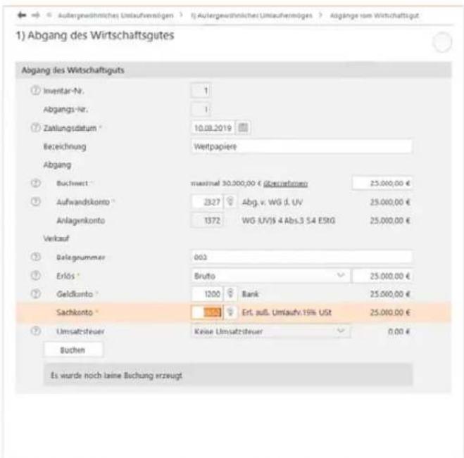 Wiso steuer:Sparbuch 2020 - Rein und raus – Zugänge und Abgänge buchen - 2