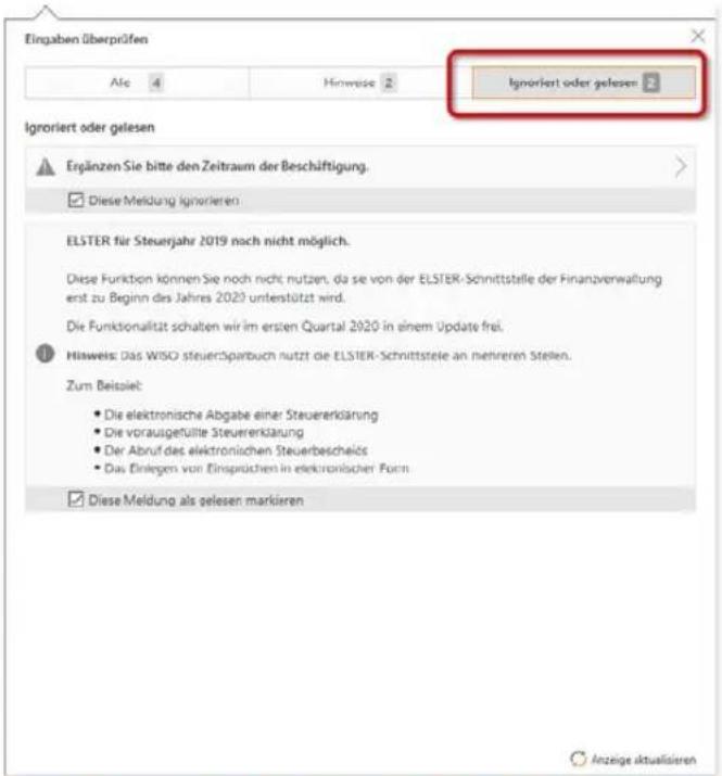 Wiso steuer:Sparbuch 2020 - Lektorat inklusive – die Plausibilitätsprüfung - 3