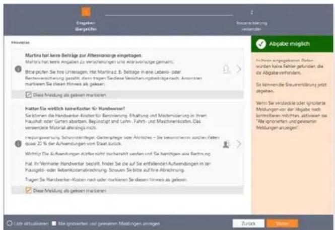 Wiso steuer:Sparbuch 2020 - Einfach senden mit dem steuer:Versand - 2