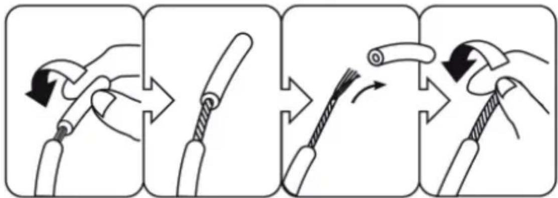 Steren K-555 - How to work the gear box - 6