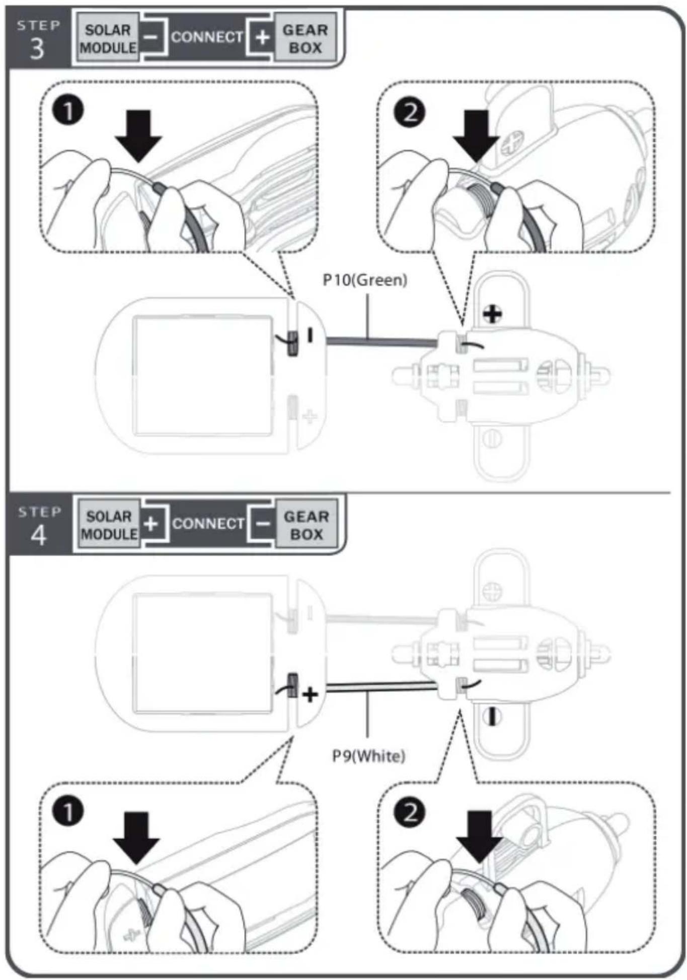Steren K-555 - How to work the gear box - 9