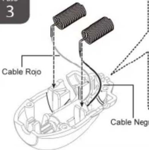 3 Cable Rojo Cable Neg