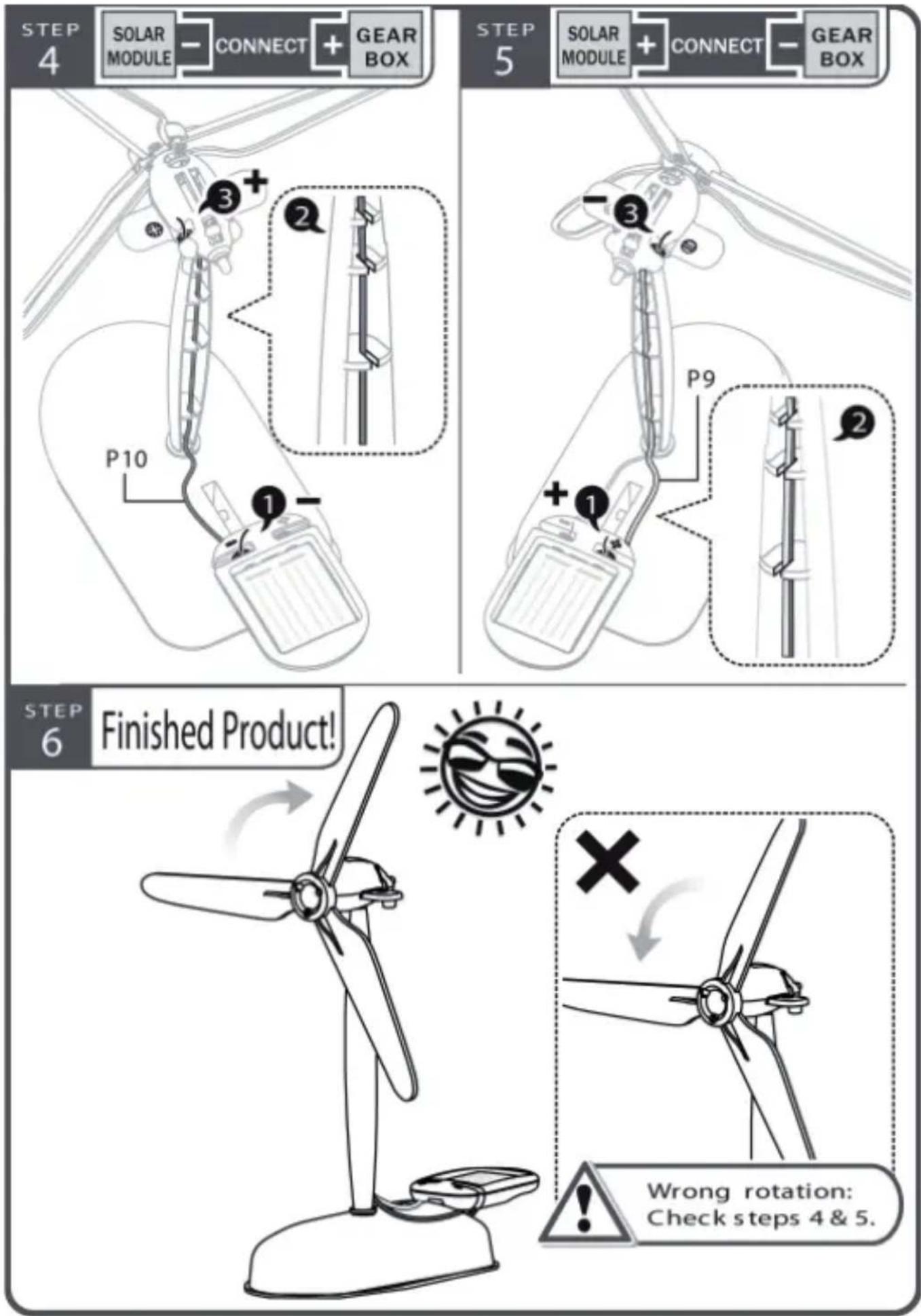 Steren K-555 - Solar windmill - 4