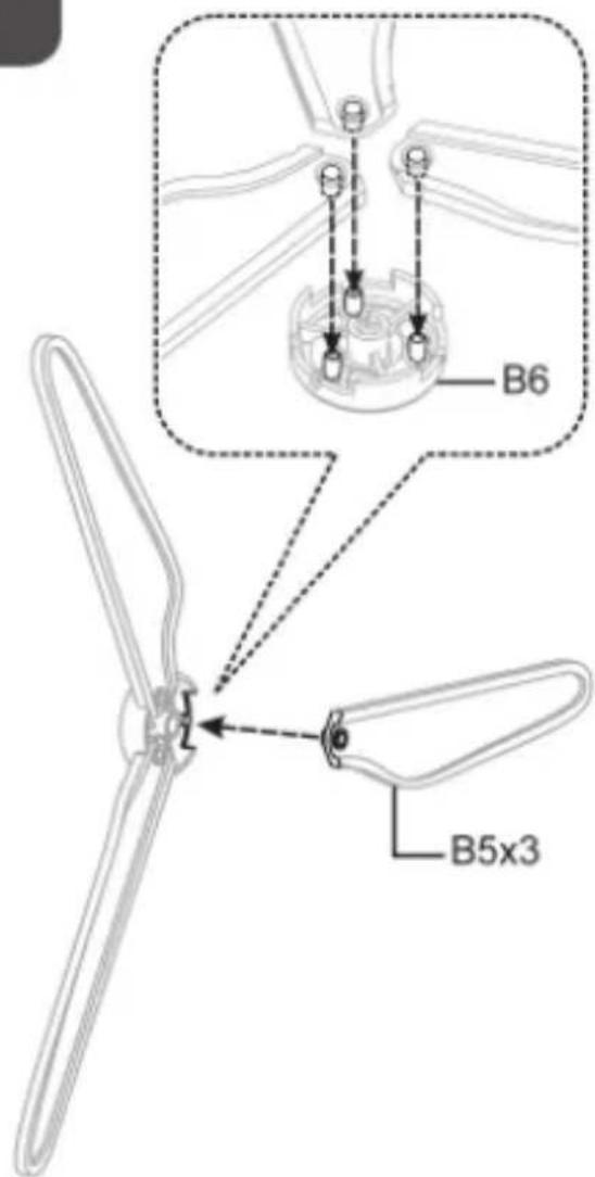 B6 B5x3