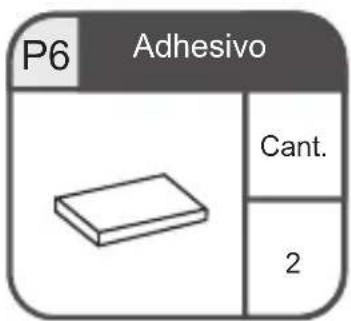 P6 Adhesivo Cant. 2