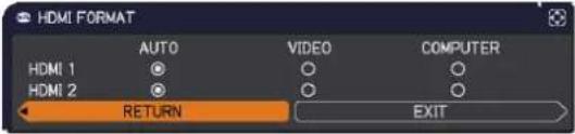 HITACHI MC-WX8265 - INPUT menu - 3