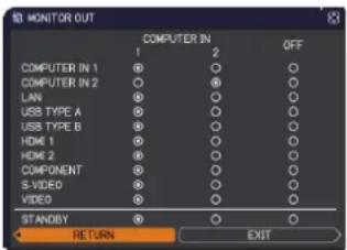 HITACHI MC-WX8265 - SETUP menu - 3