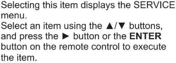 HITACHI MC-WX8265 - OPTION menu - 9