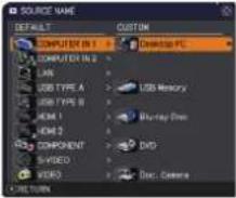 HITACHI MC-WX8265 - SCREEN menu - 7