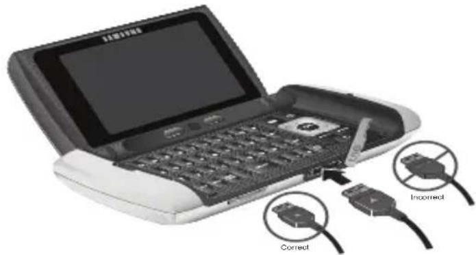 SAMSUNG Comeback - Installing the battery - 3
