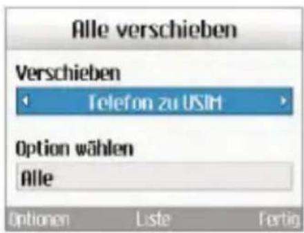 LG U900 - Alle verschieben - 1