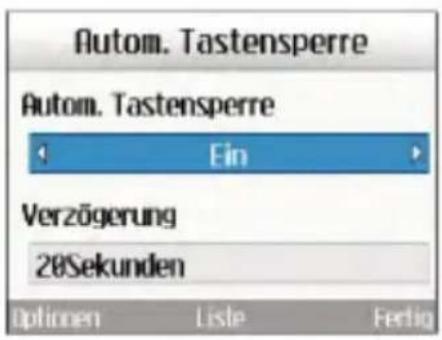 LG U900 - Autom. Tastensperre - 1