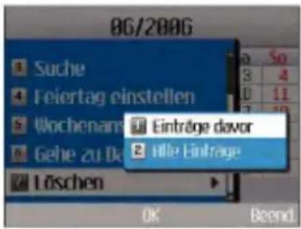 LG U900 - Löschen von Terminen - 1