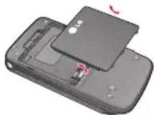 LG U830 - To remove the battery - 4