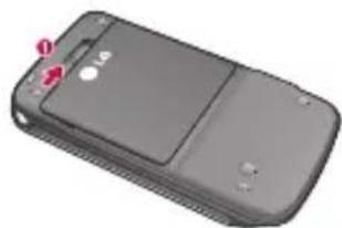 LG U830 - To remove the battery - 2