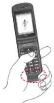 LG U830 - Parts of the phone - 4
