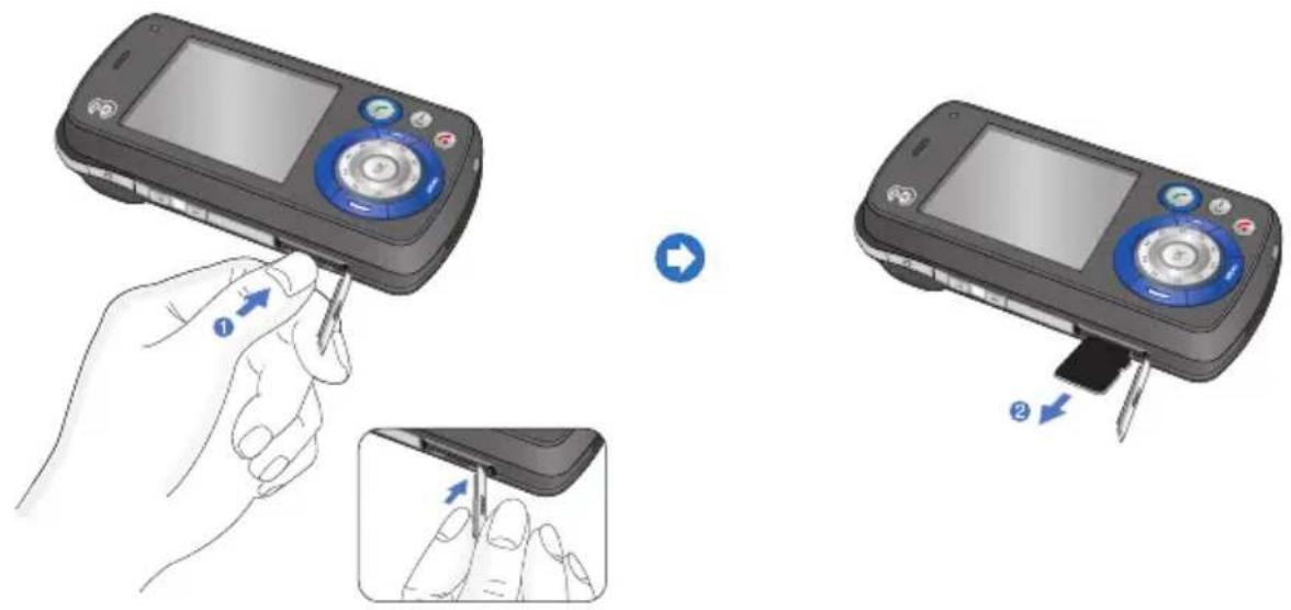 LG U400 - Entfernen der Speicherkarte - 1