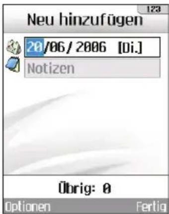 LG U400 - Terminsuche - 1