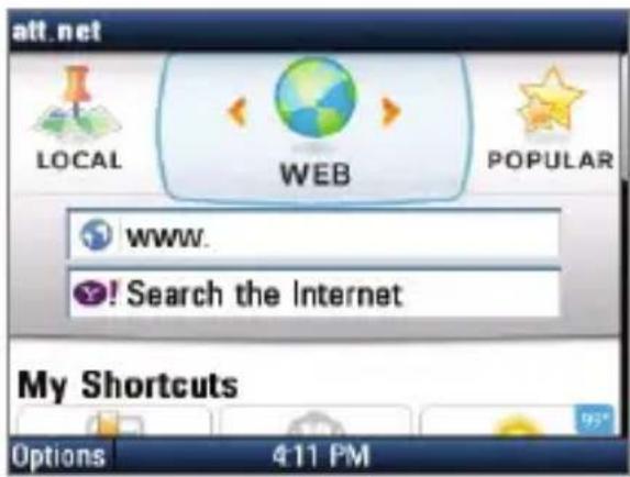 LG Neon II - Browse Your Online Locker - 1