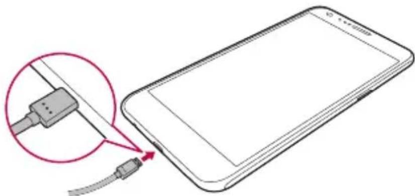 LG X Cam - Chargement de la batterie - 1