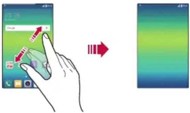 LG X Cam - Visualisation du thème d'arrière-plan - 1