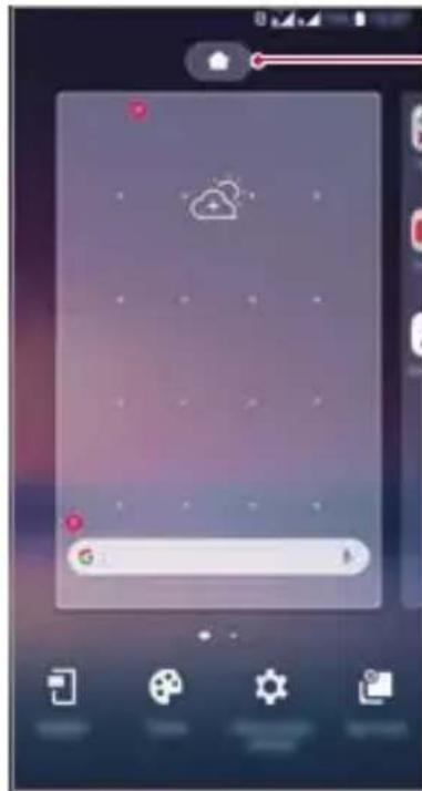 LG V30+ - Редагування головного екрана - 1