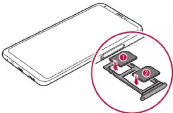 LG V30+ - SIM картыг суурилуулах - 6