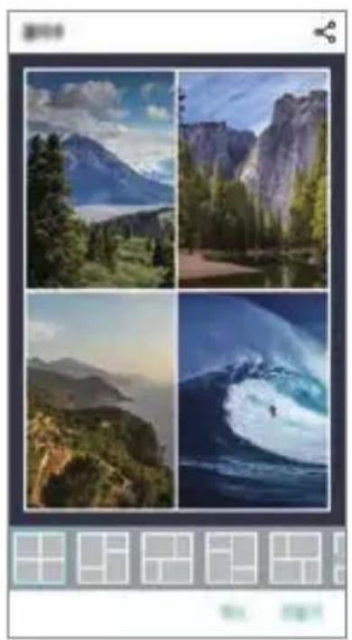 LG V30+ - Создание коллажа - 2