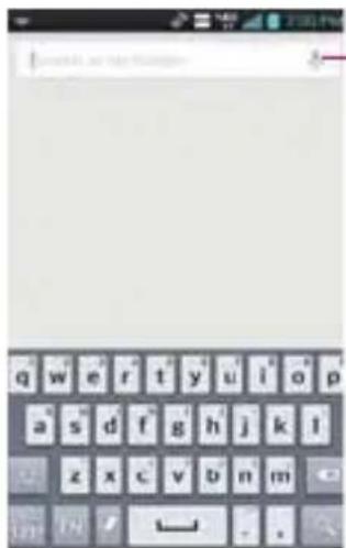 LG Spectrum 2 - Phone and Web search using text entry - 1