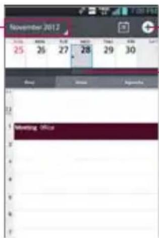 LG Spectrum 2 - To switch to Day view - 1