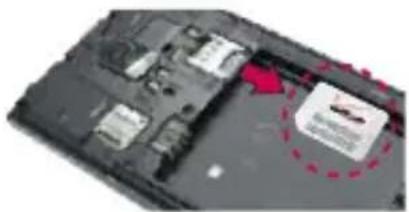 LG Spectrum 2 - Removing the SIM card - 1