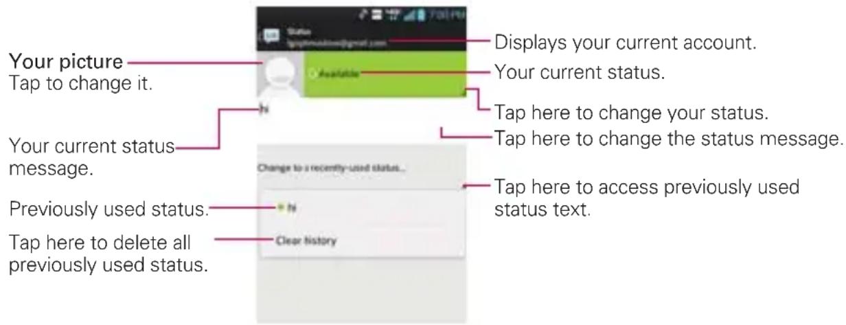 LG Spectrum 2 - Changing and Monitoring Online Status - 1