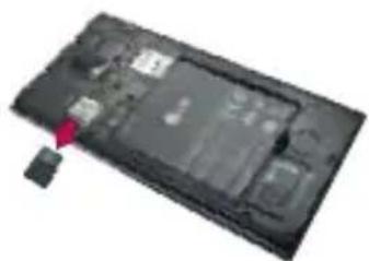 LG Spectrum 2 - To remove the microSD card - 1