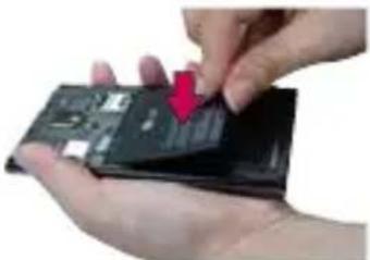 LG Spectrum 2 - Installing the battery - 2