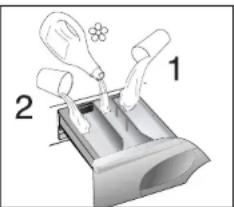 CANDY GO4 W464-80 - Detergent drawer - 1