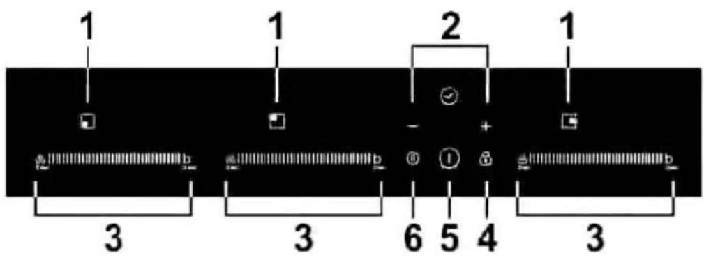 CANDY CIS633MCTT - Bedienfeld - 1