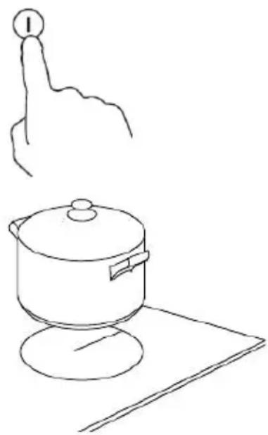 CANDY CIS633MCTT - Mit dem Kochen starten - 1