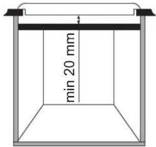 min 20 mm