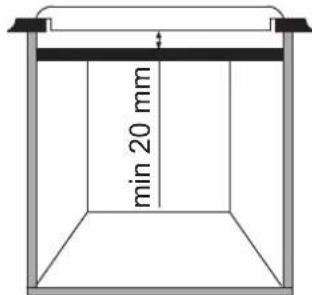 min 20 mm