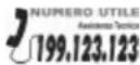 CANDY CDPX 5000 - UN SOLO NUMERO TELEFONICO PER OTTENERE ASSISTENZA - 1