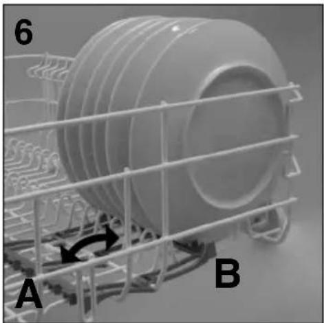 CANDY CDPM 96370 - Utilisation du panier inférieur - 2